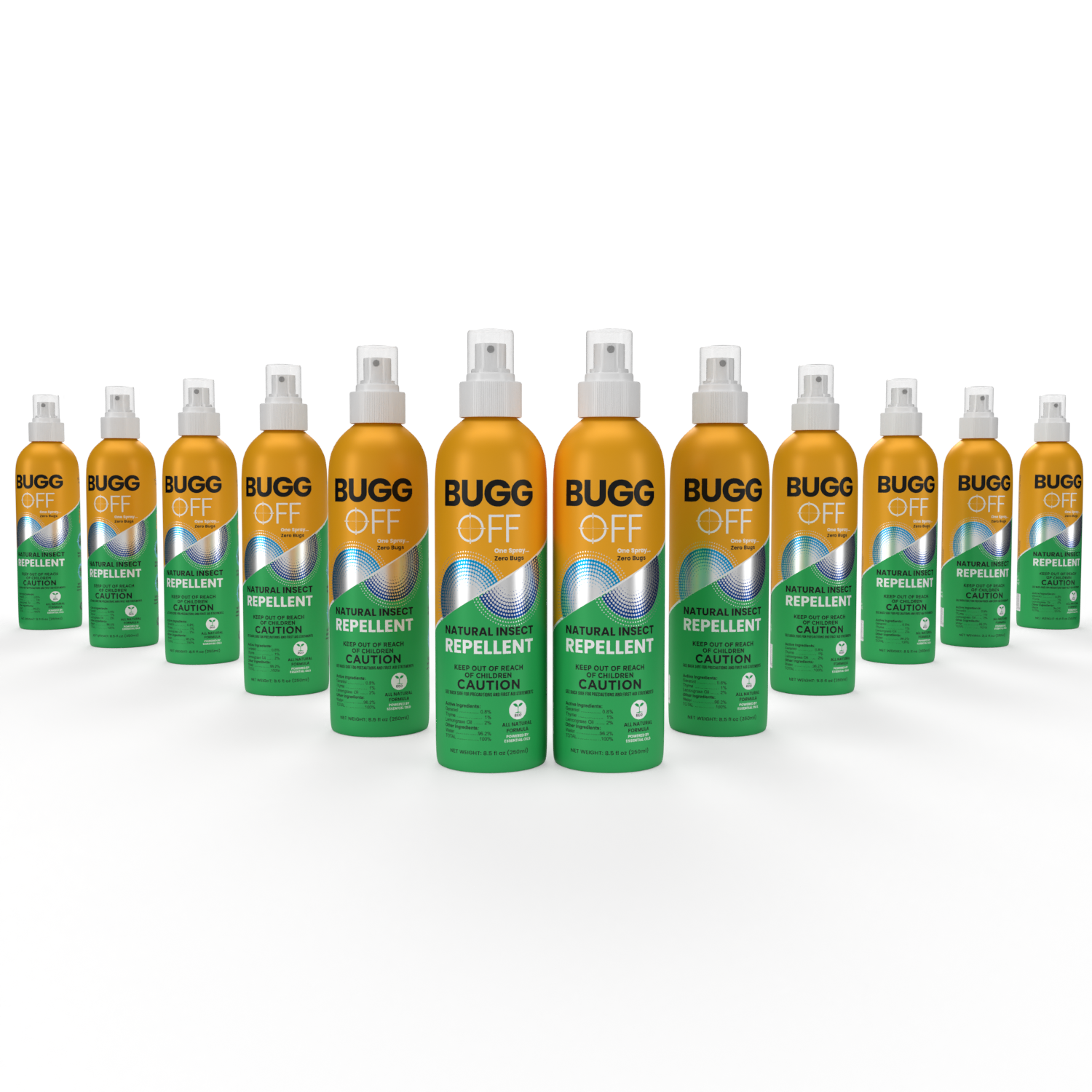 Aceite repelente en aerosol totalmente natural contra mosquitos, jejenes y garrapatas (SIN DEET) 